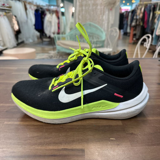 Nike Black/ Neon Air Winflo Sneakers 9 MENS (10.5 Womens)
