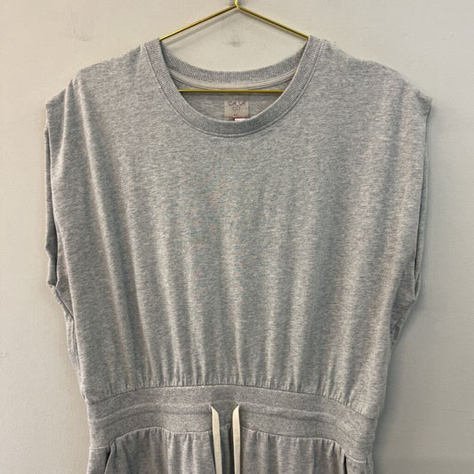 Calia Grey Tie Waist Midi Dress Extra Large