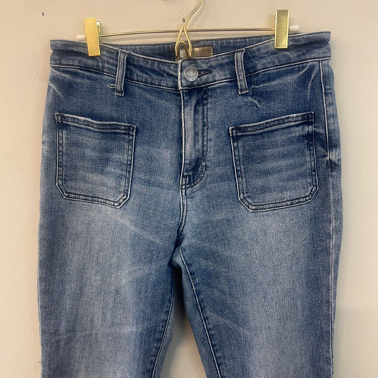 Kut Medium Wash Ana Flare Jeans 6