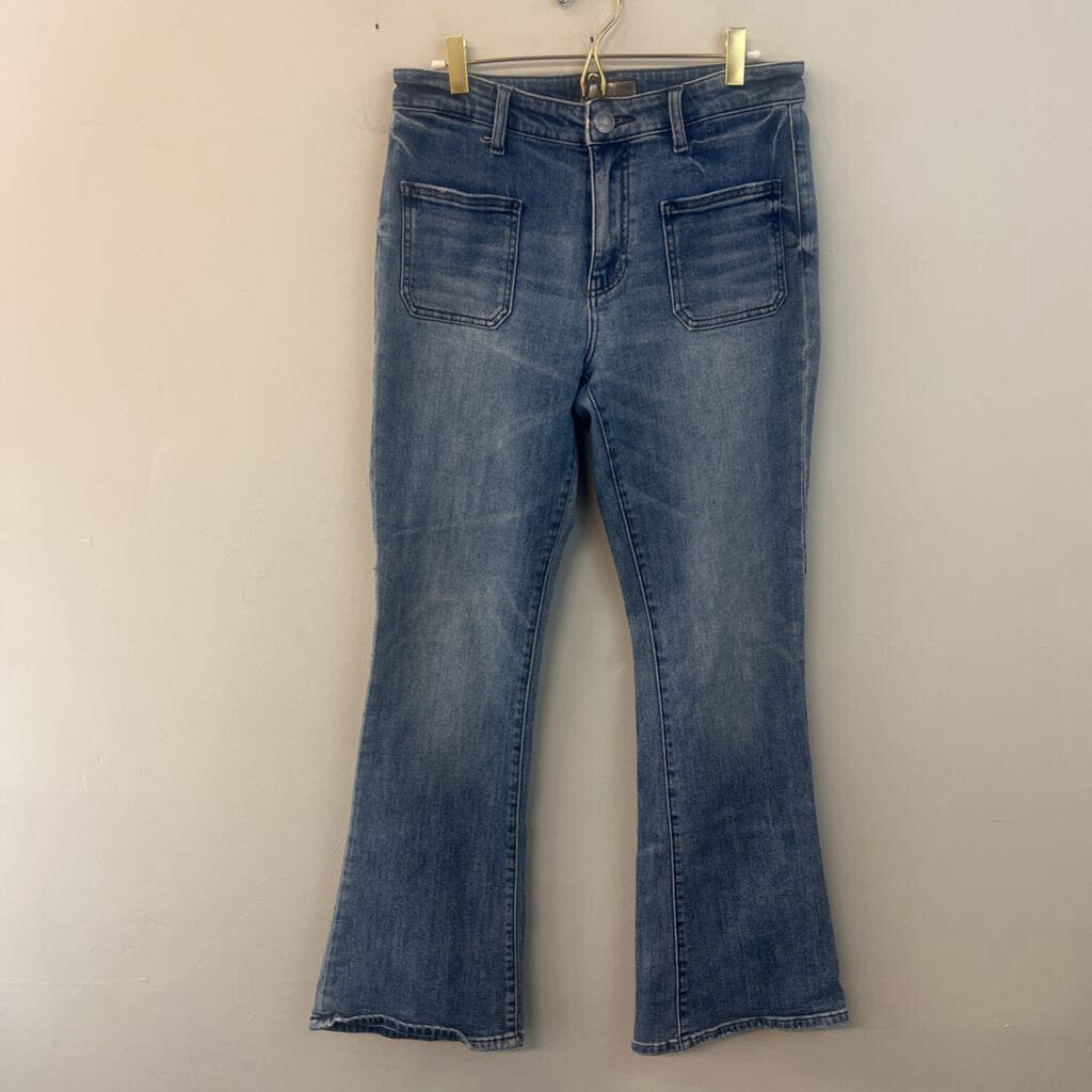Kut Medium Wash Ana Flare Jeans 6