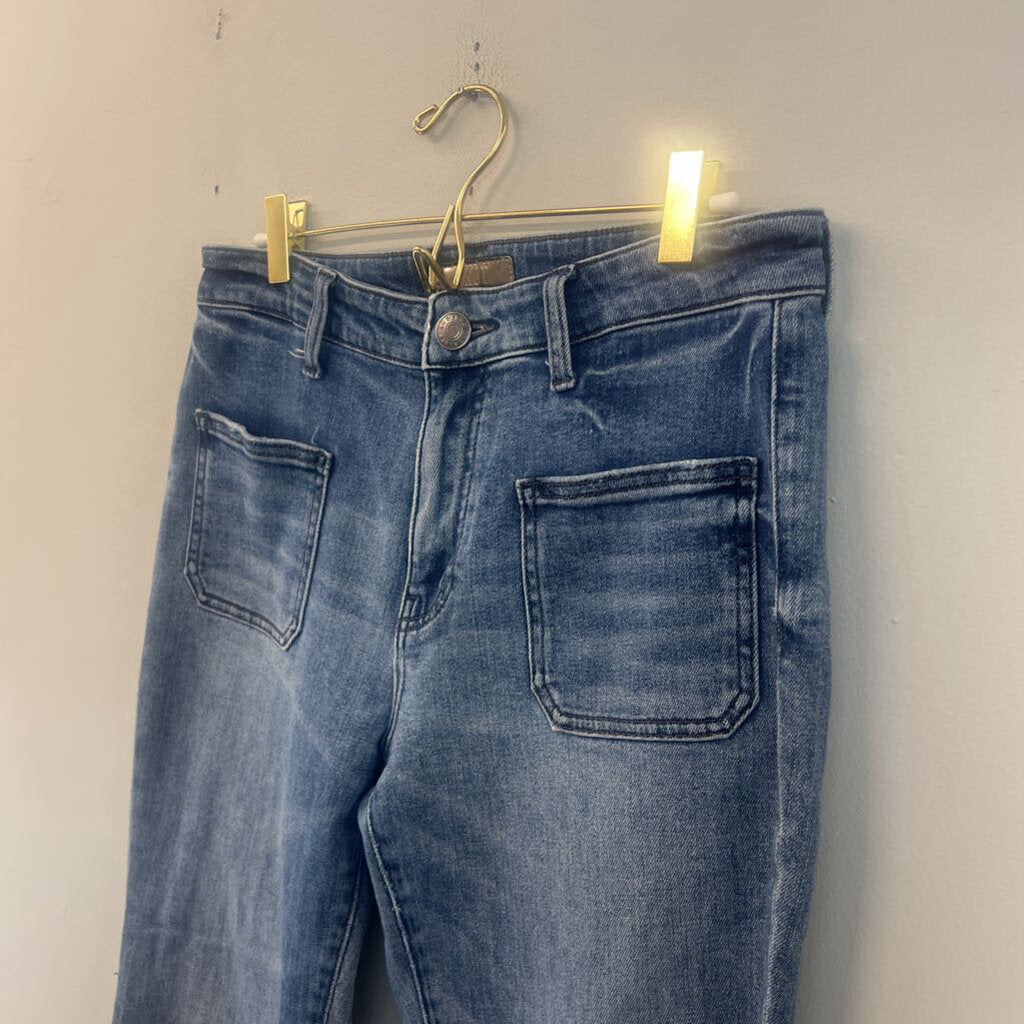 Kut Medium Wash Ana Flare Jeans 6