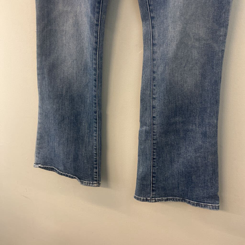 Kut Medium Wash Ana Flare Jeans 6