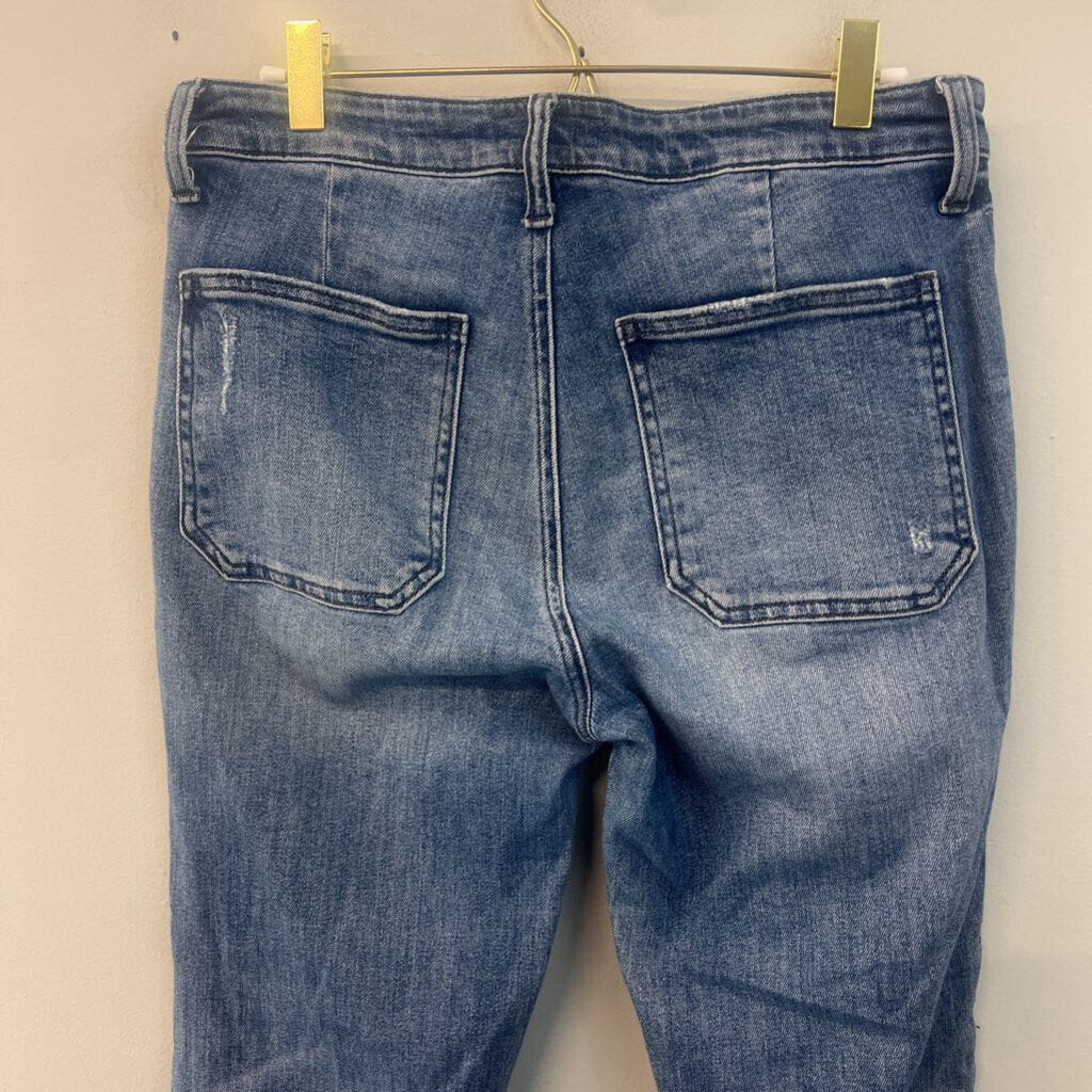 Kut Medium Wash Ana Flare Jeans 6
