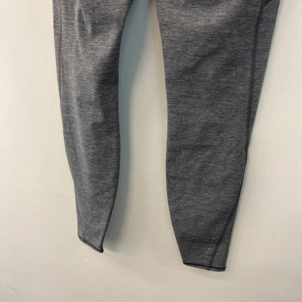 Athleta Grey Heathered Leggings Medium Tall