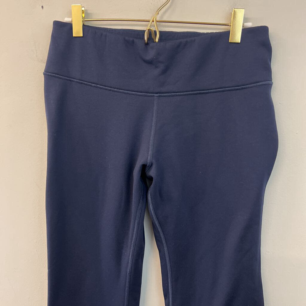 Athleta Navy Fleece Lined Leggings Medium Tall