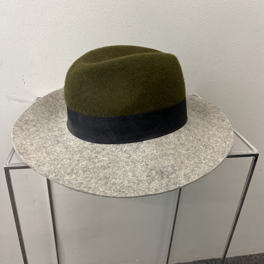 Color Block Felt Hat