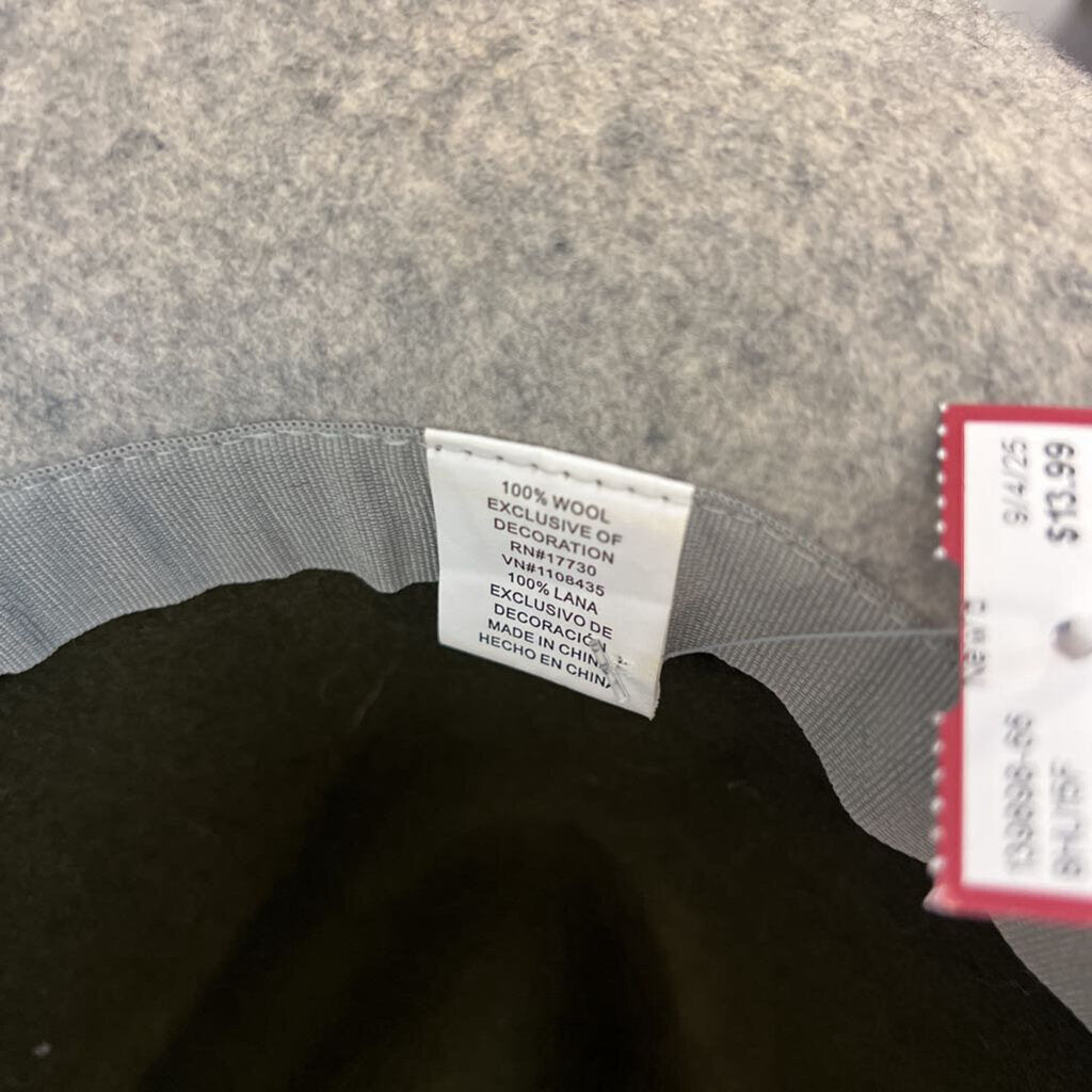 Color Block Felt Hat