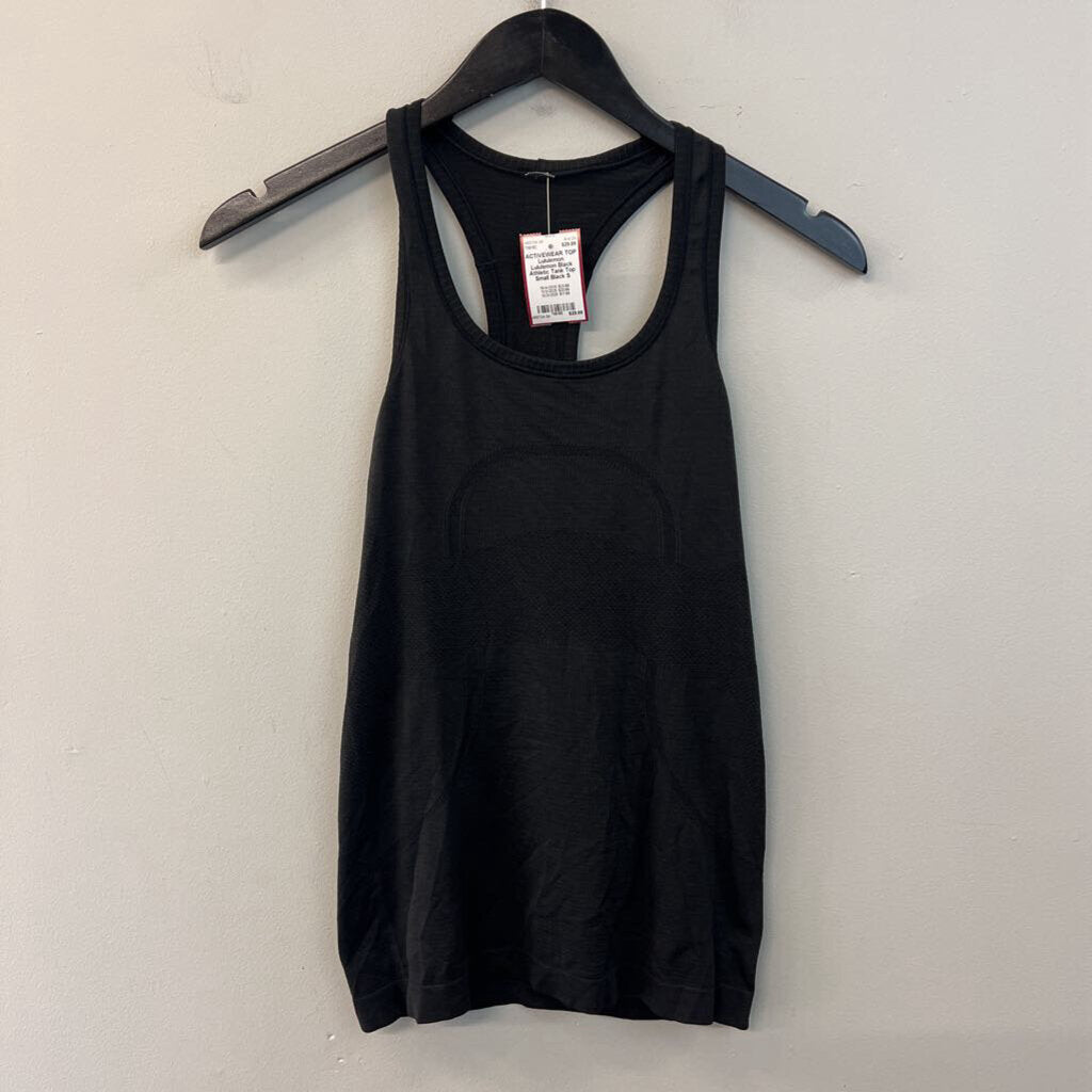 Lululemon Black Athletic Tank Top Small