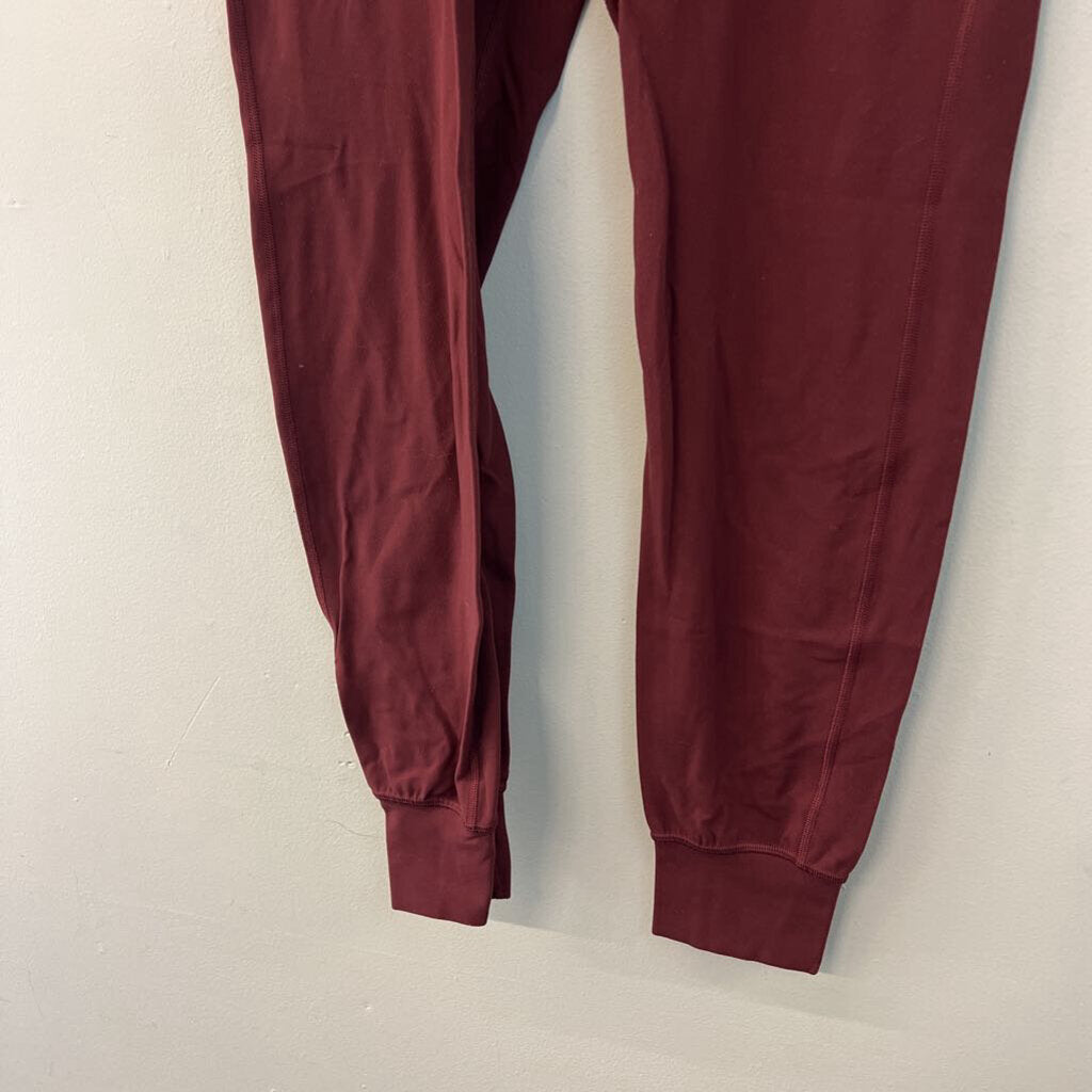 Lululemon Burgundy Jogger Leggings 4