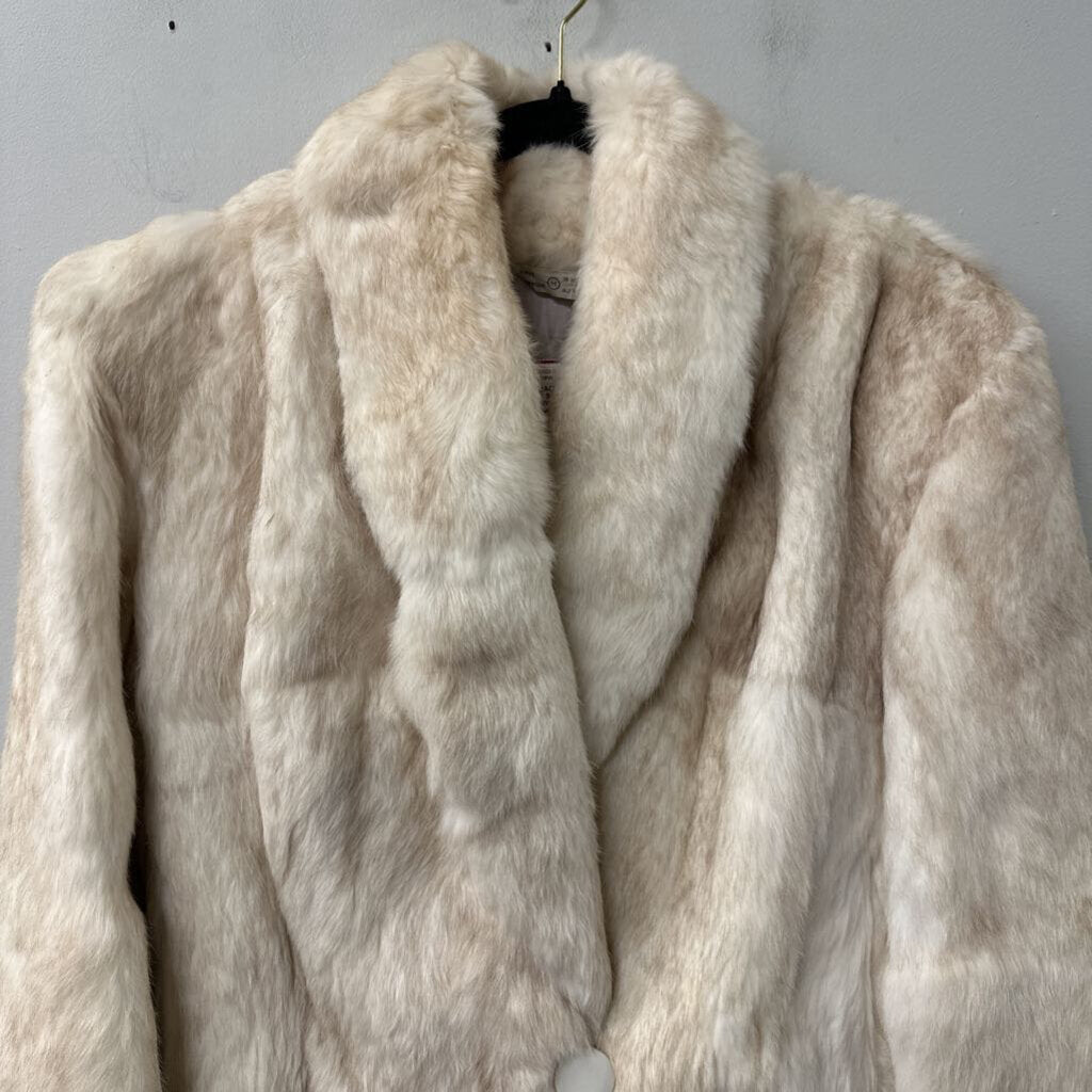 Wilsons White Fur Jacket Medium