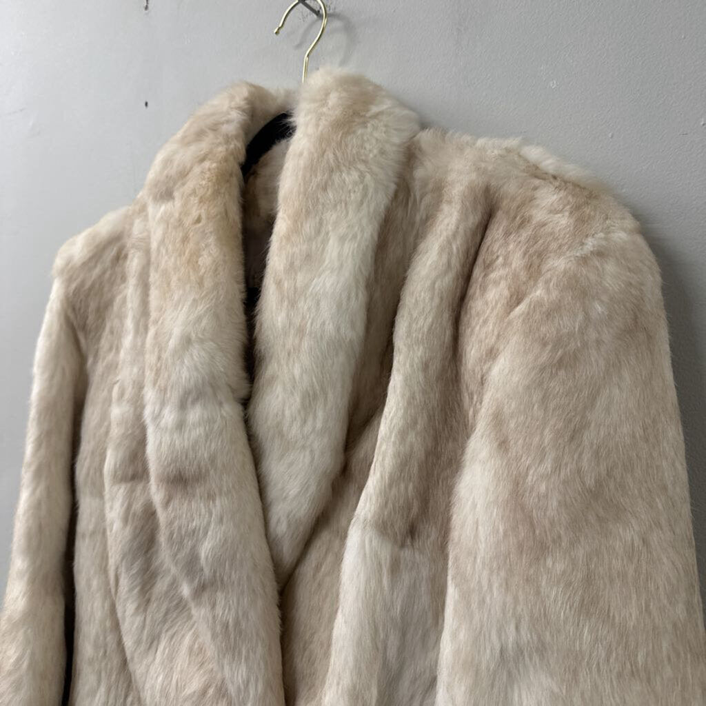 Wilsons White Fur Jacket Medium