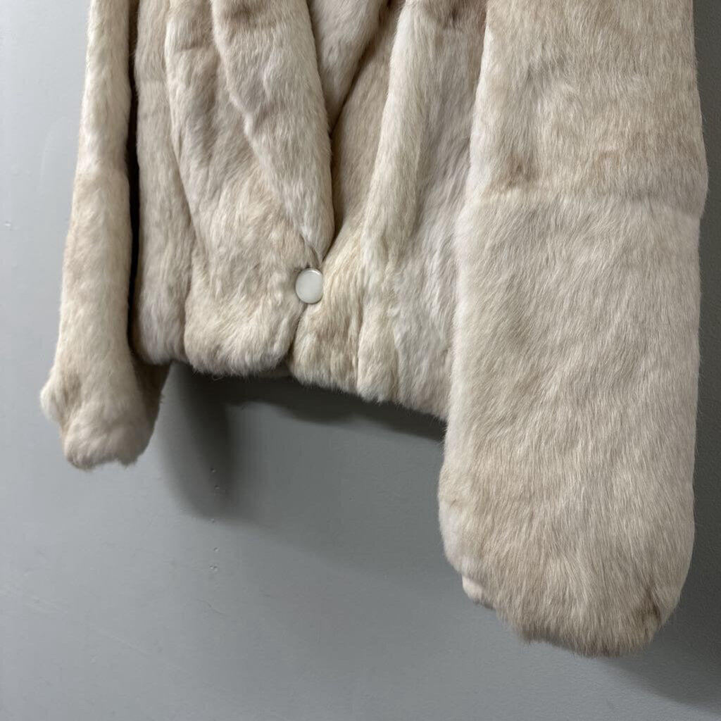 Wilsons White Fur Jacket Medium