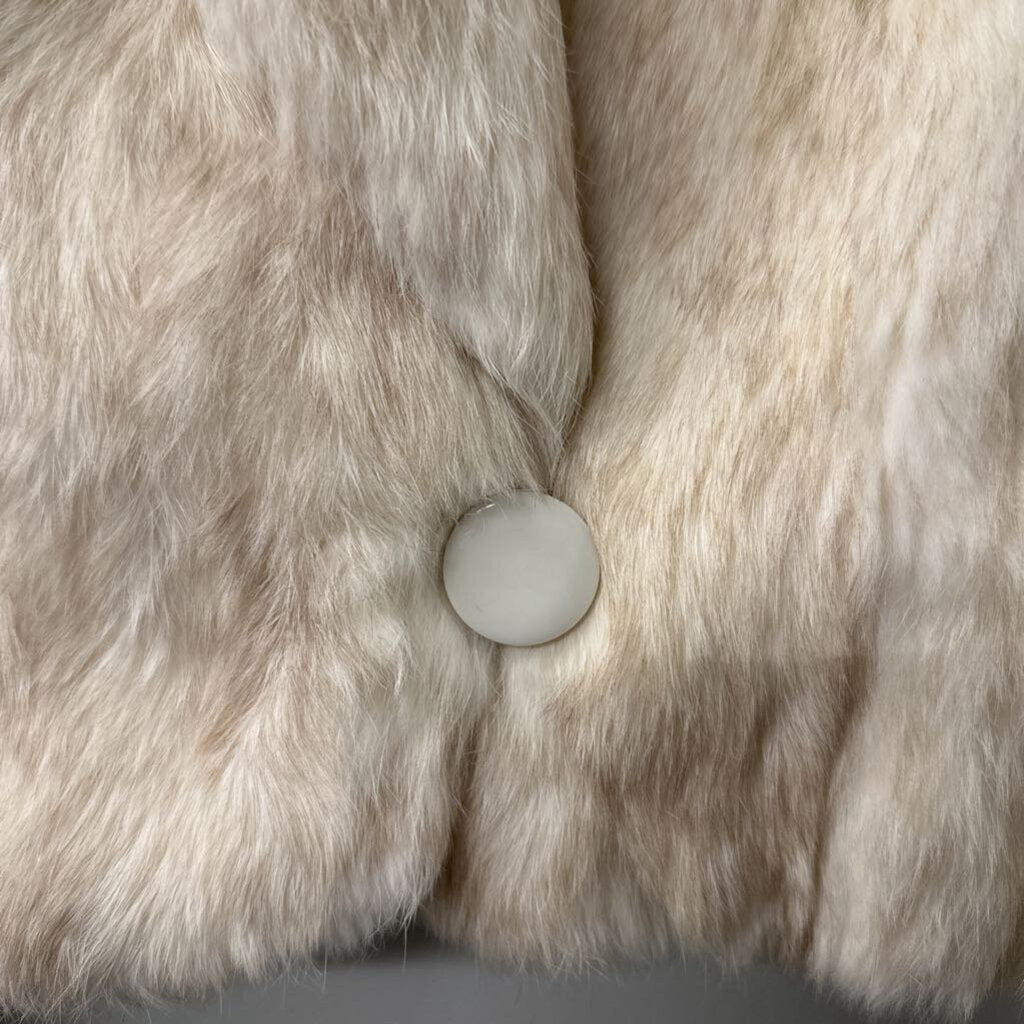Wilsons White Fur Jacket Medium