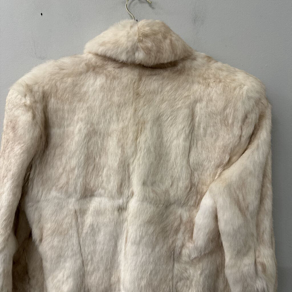 Wilsons White Fur Jacket Medium