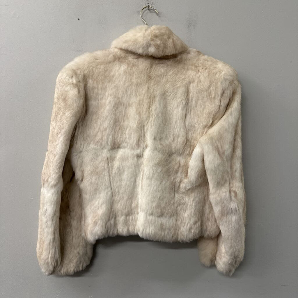 Wilsons White Fur Jacket Medium