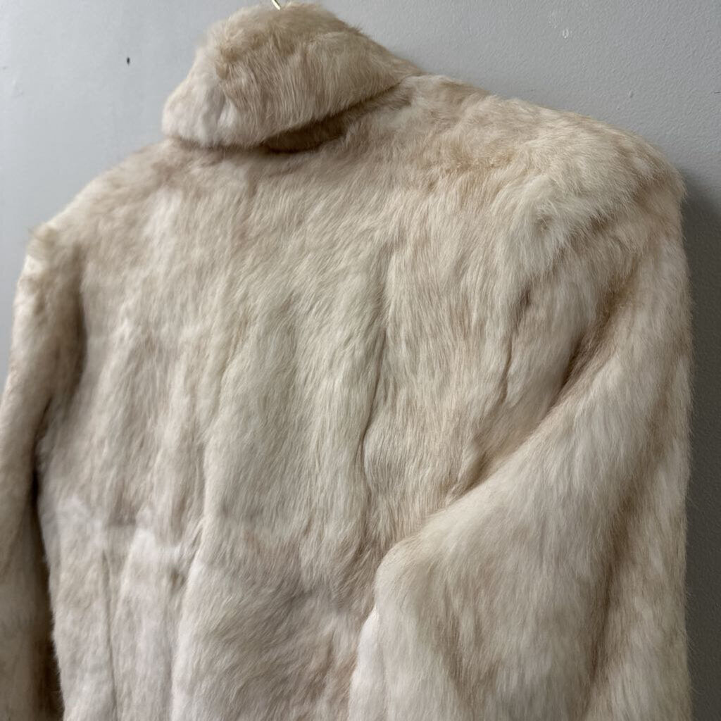 Wilsons White Fur Jacket Medium