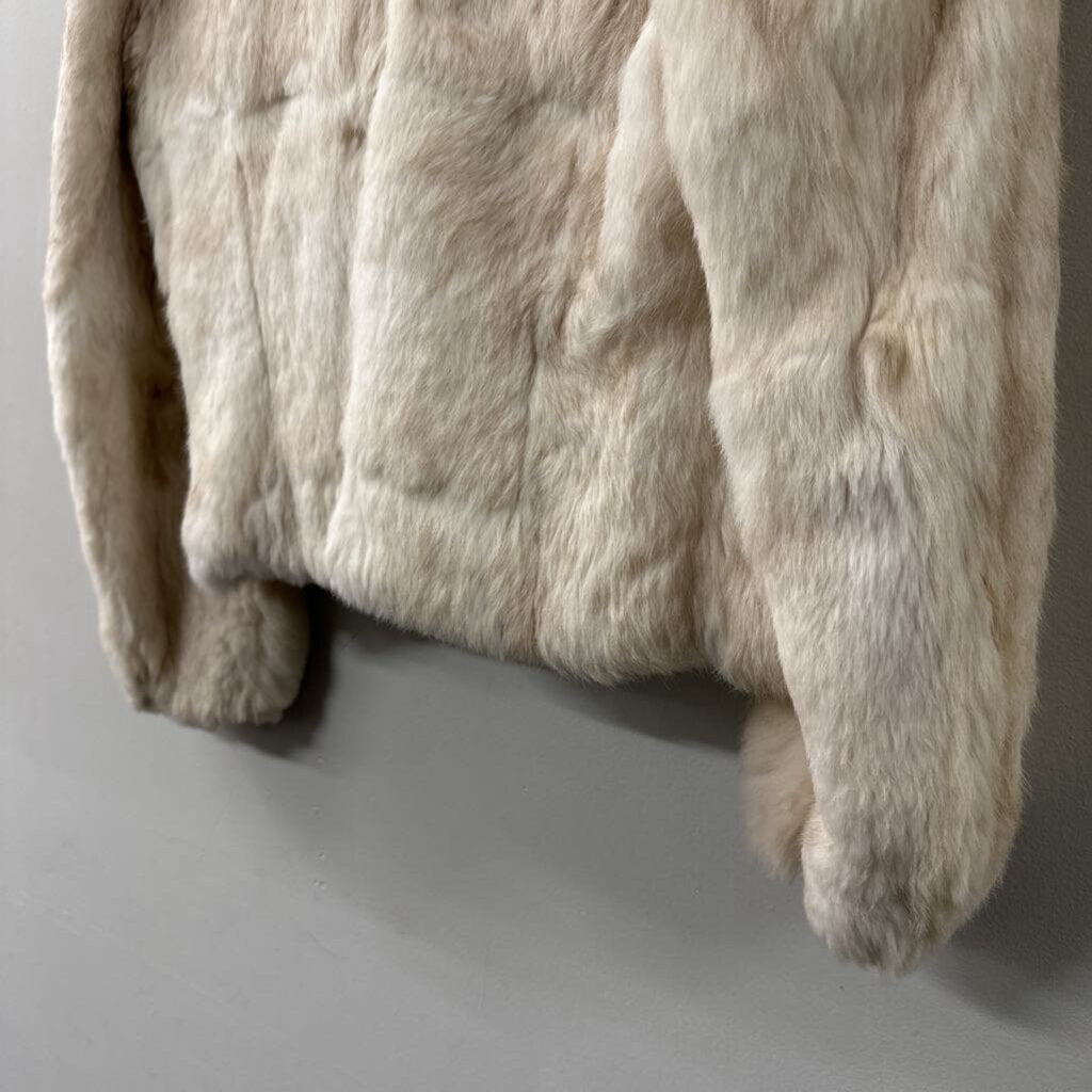 Wilsons White Fur Jacket Medium