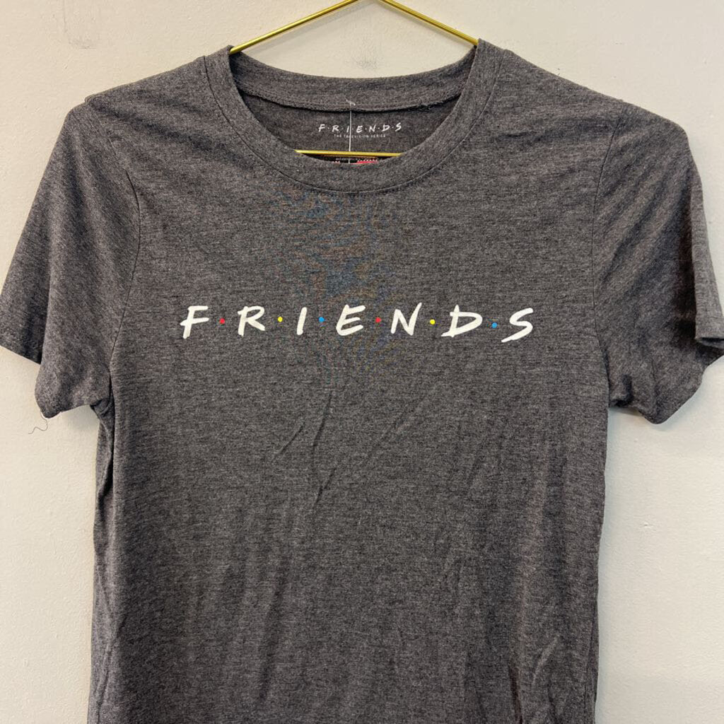 Friends Grey Short Sleeve Graphic Tee Medium