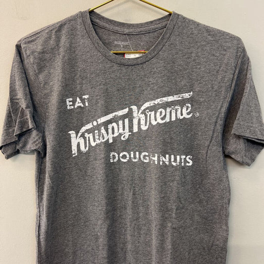 Krispy Kreme Grey Short Sleeve Graphic Tee Small