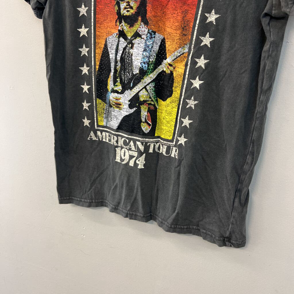 Grey/ Multi Eric Clapton Short Sleeve Graphic Tee Small