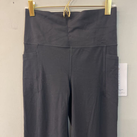 Athleta Black Salutation Stash Flare Leggings Small