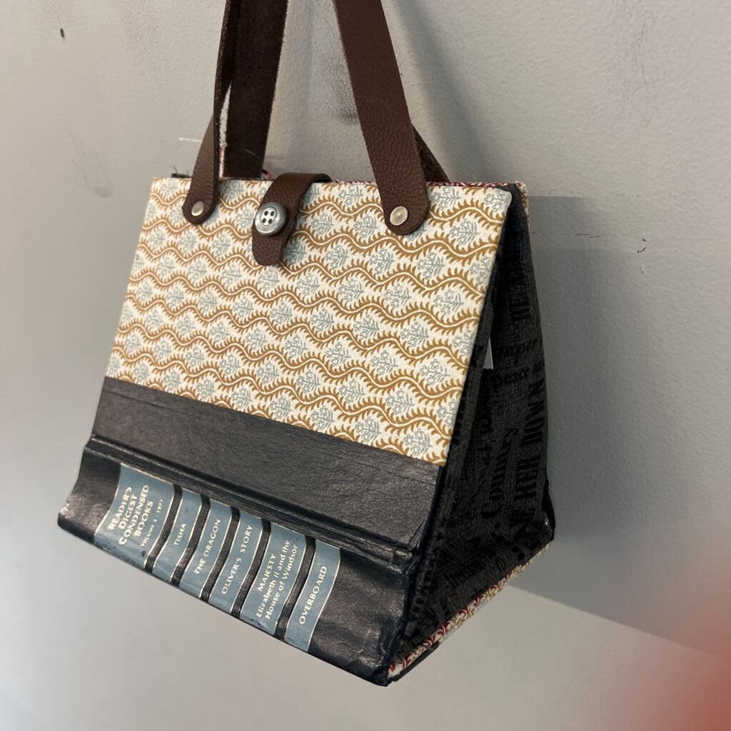Recycled Readers Digest Book Purse