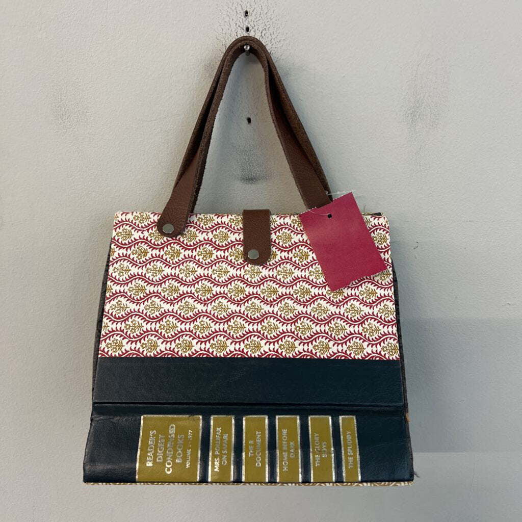 Recycled Readers Digest Book Purse