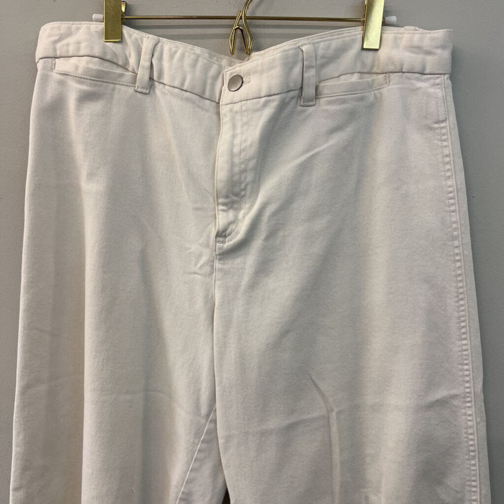 Gap Cream Wide Leg Crop Pants 16