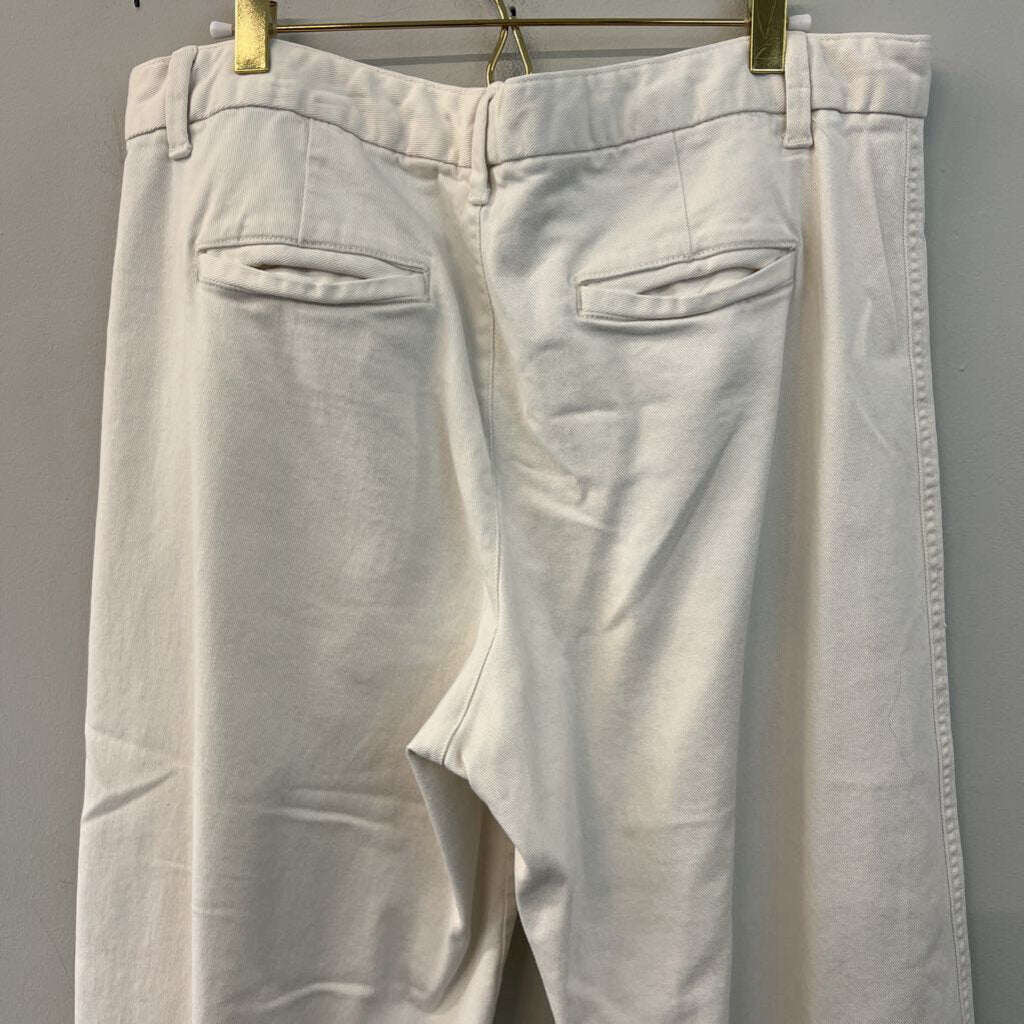 Gap Cream Wide Leg Crop Pants 16