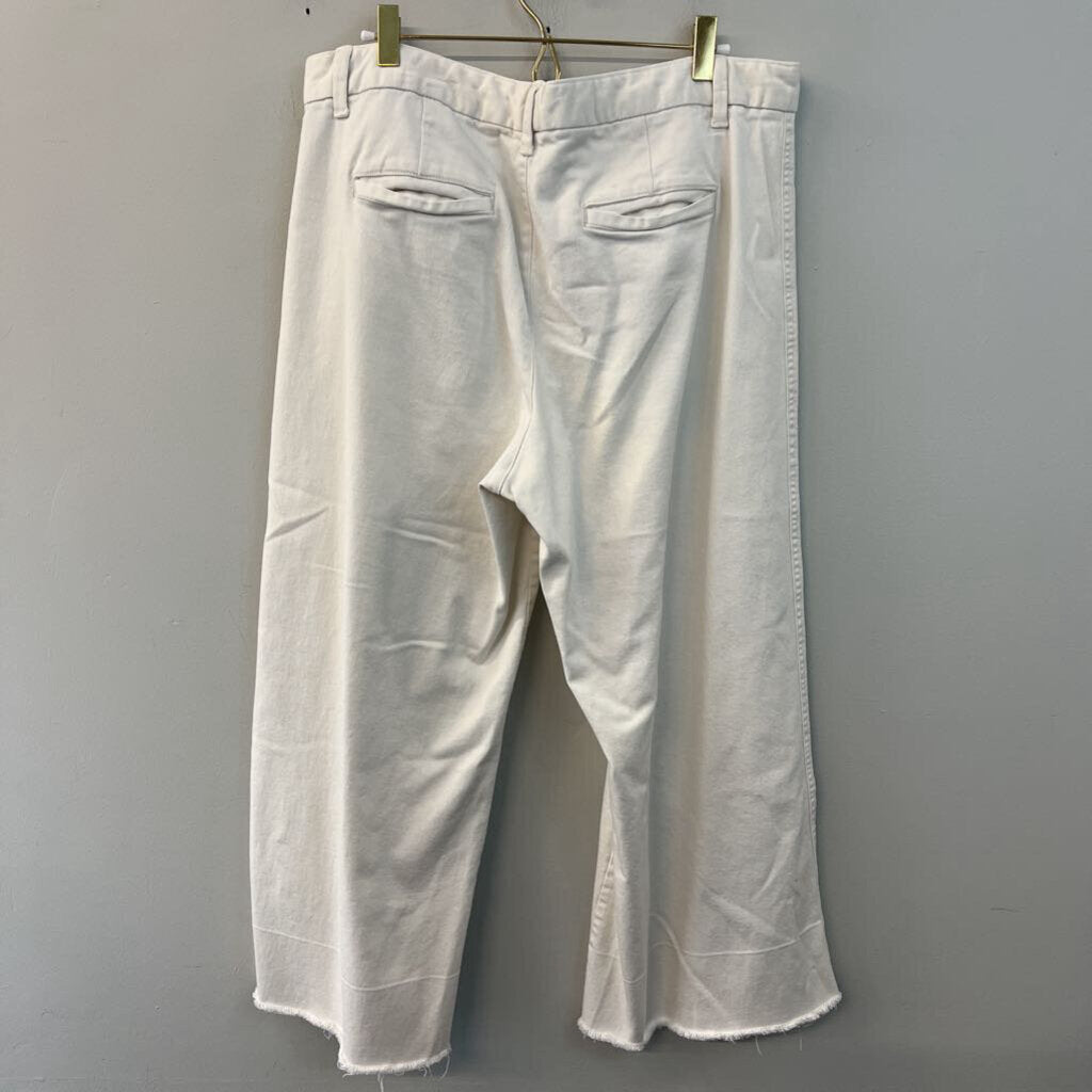 Gap Cream Wide Leg Crop Pants 16
