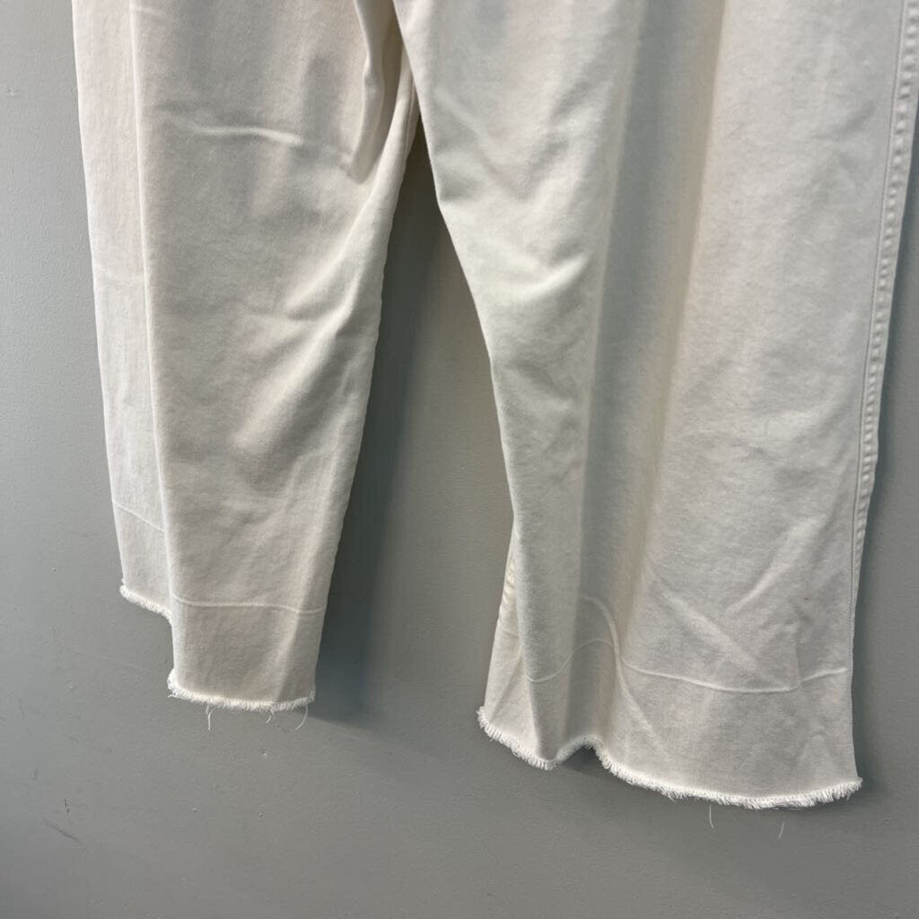 Gap Cream Wide Leg Crop Pants 16