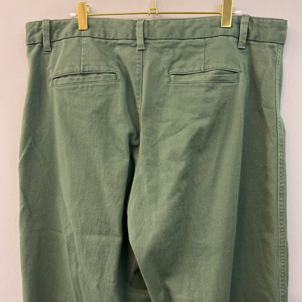 Gap Green Wide Leg Crop Pants 16