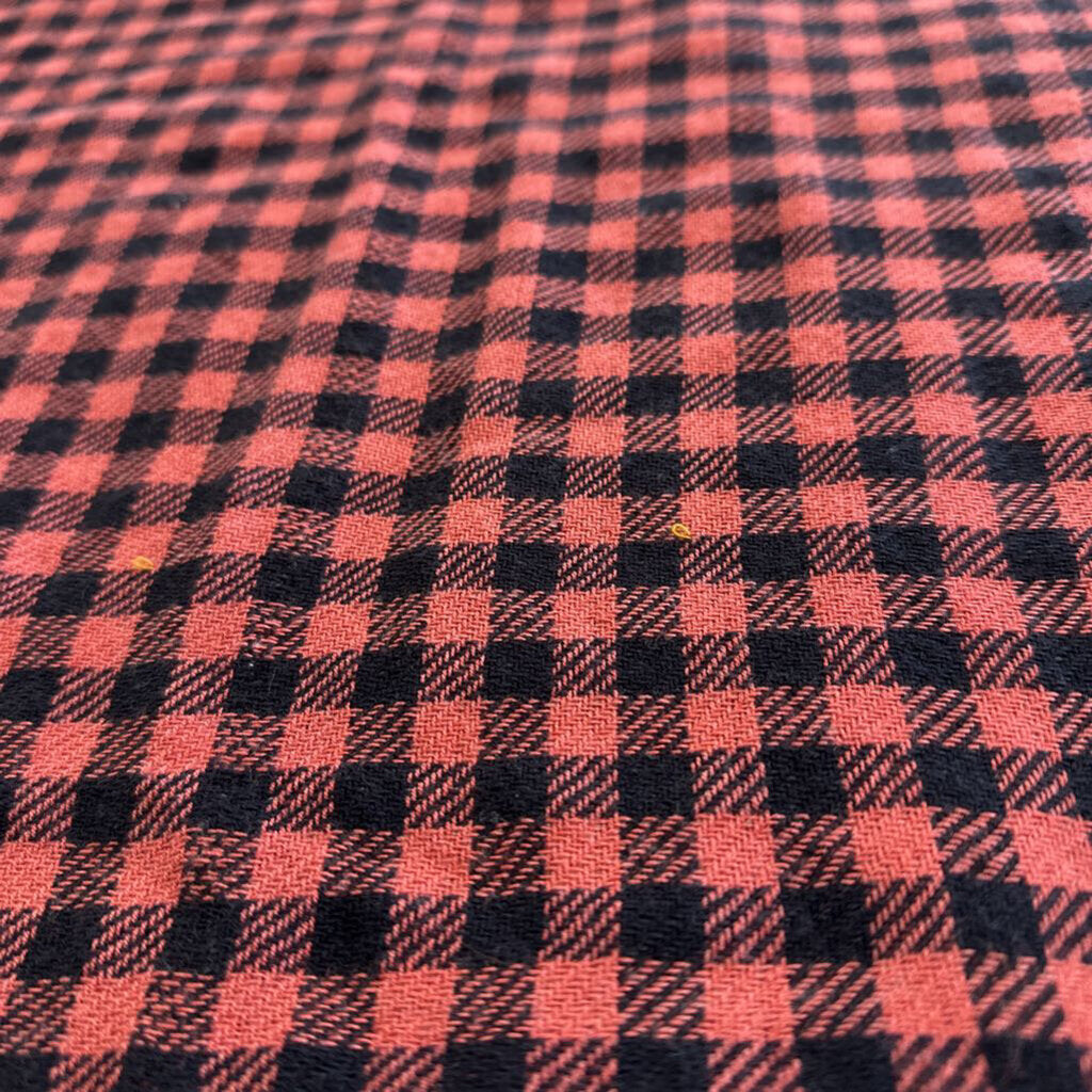 Beige/ Pink Plaid Infinity Scarf