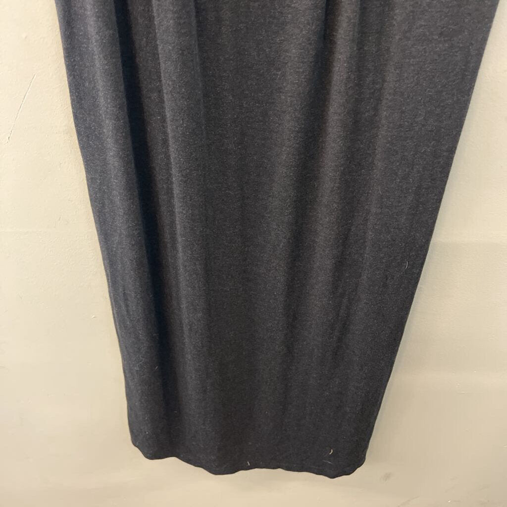 J Jill Grey Long Sleeve Maxi Dress Large Tall