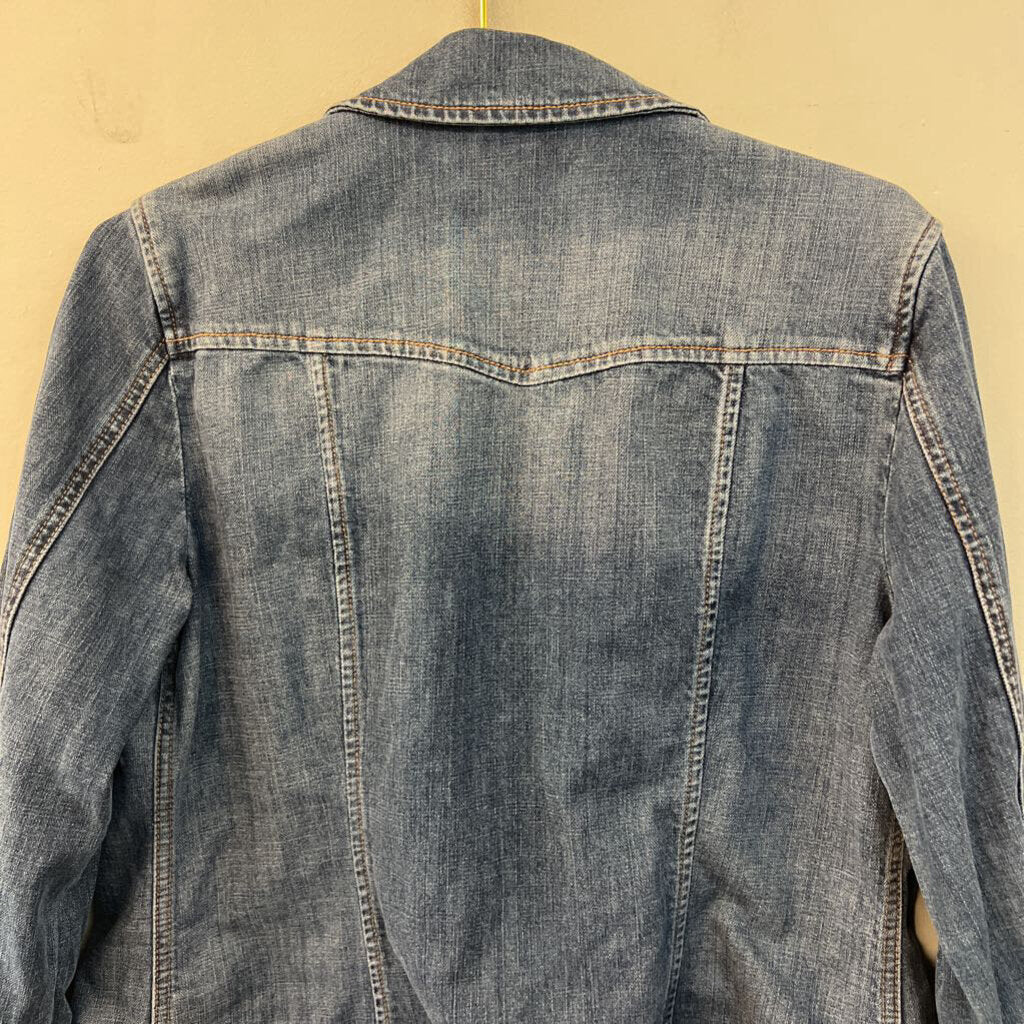 Coldwater Creek Dark Wash Denim Jacket 12
