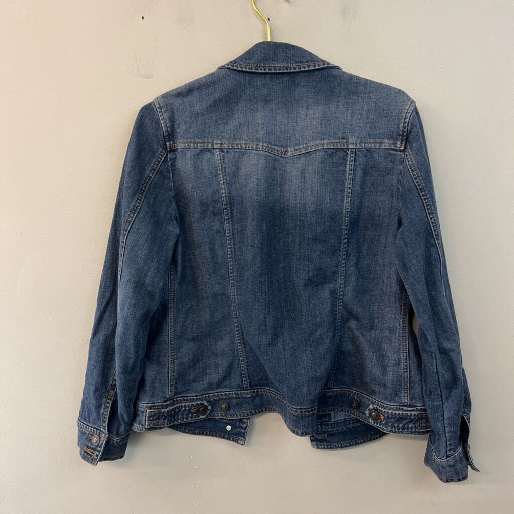 Coldwater Creek Dark Wash Denim Jacket 12