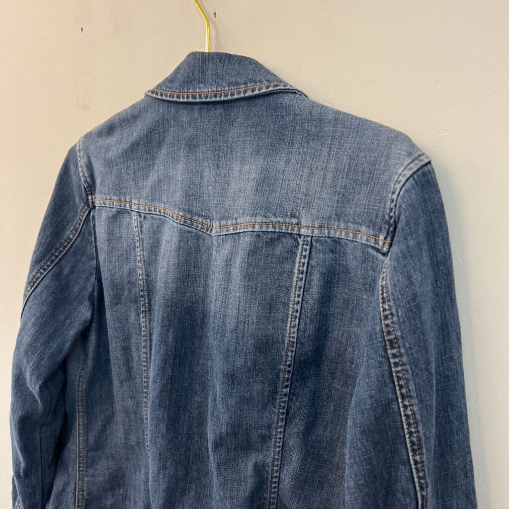 Coldwater Creek Dark Wash Denim Jacket 12