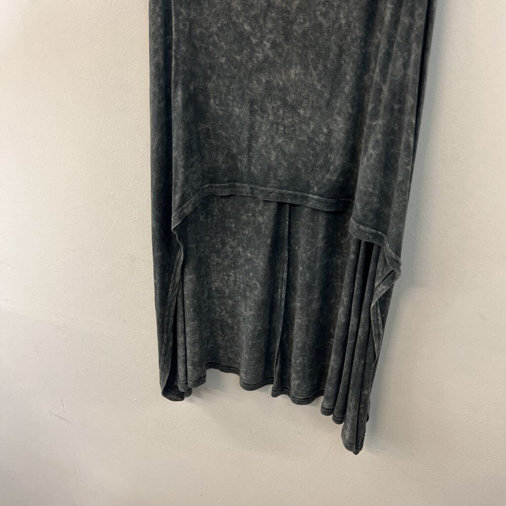 Illa Illa Grey High Low Tank Top Large