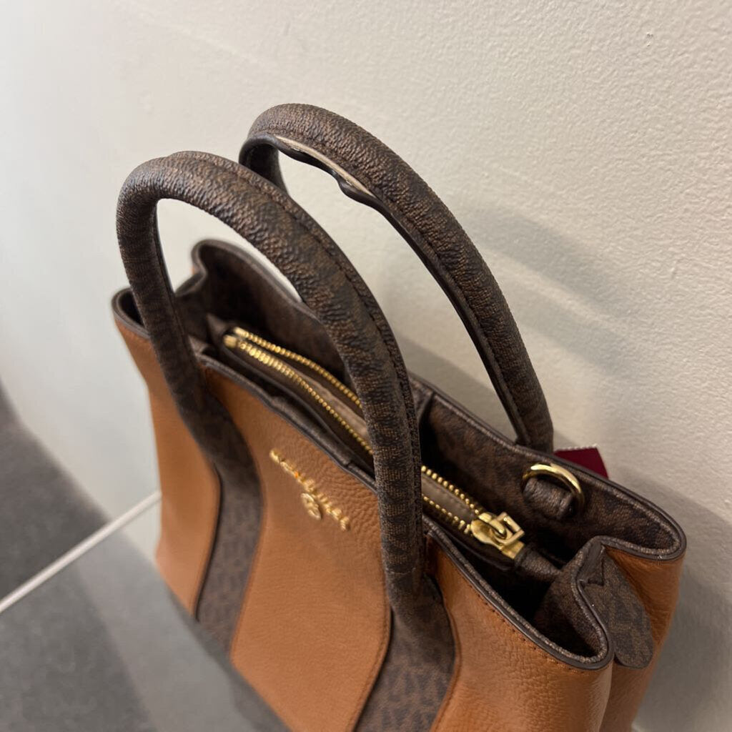 Michael Kors Brown Leather Austin Purse