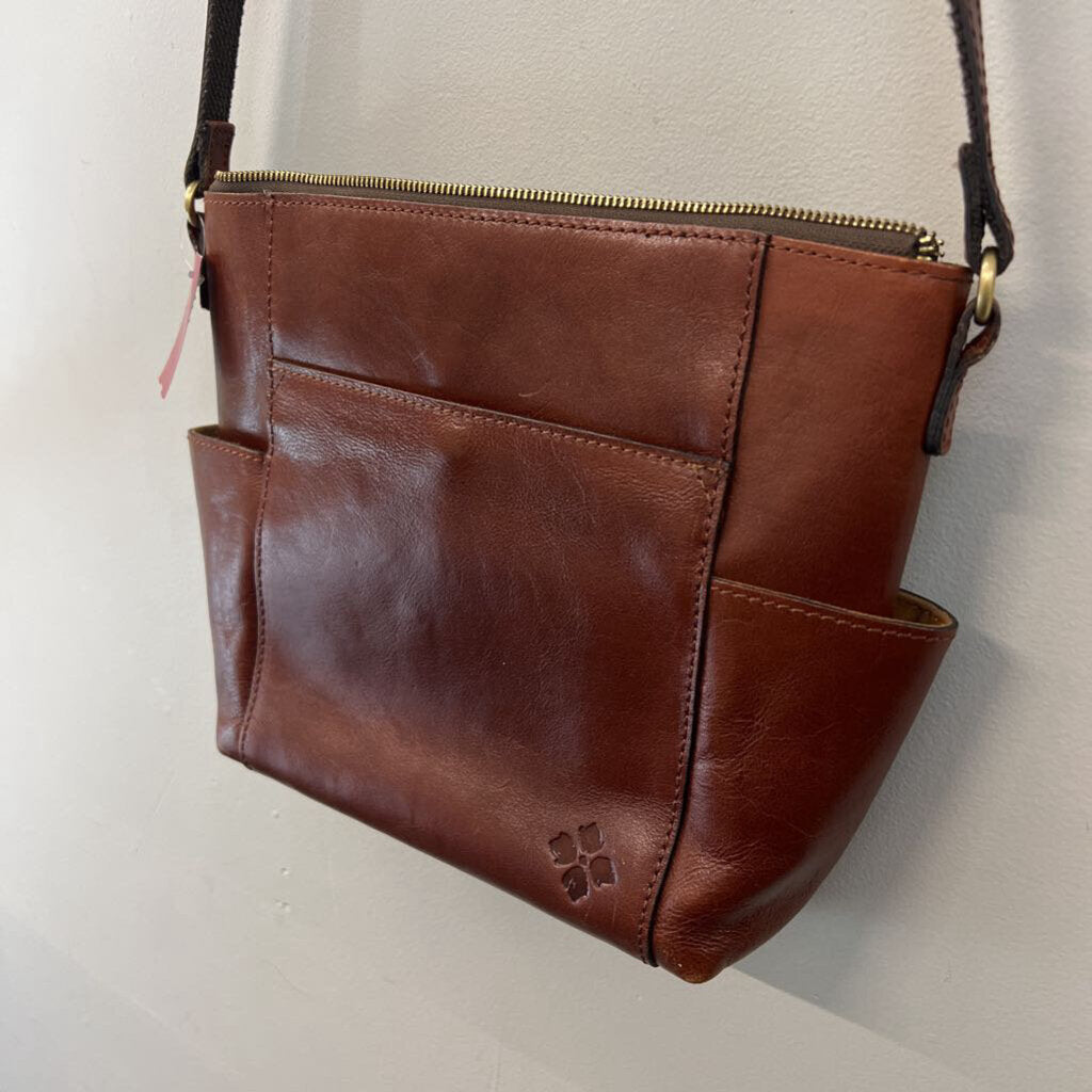 Patricia Nash Brown Leather Aveley Purse