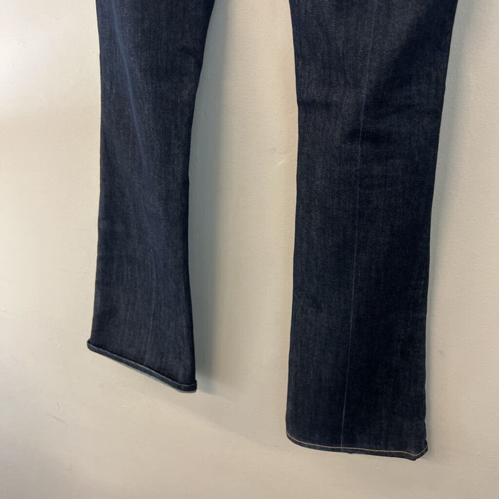 Paige Dark Wash Laurel Canyon Jeans 27