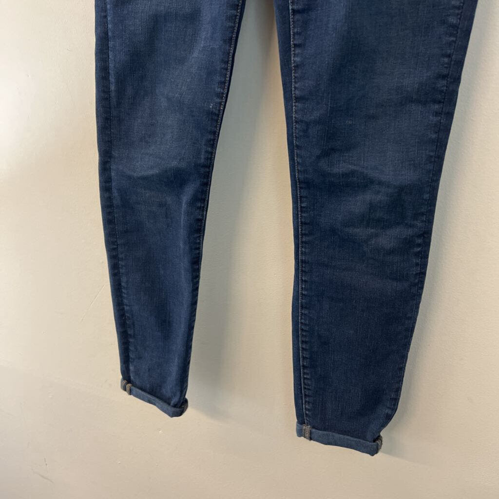 Madewell Dark Wash Curvy High Rise Skinny Leg Jeans 26