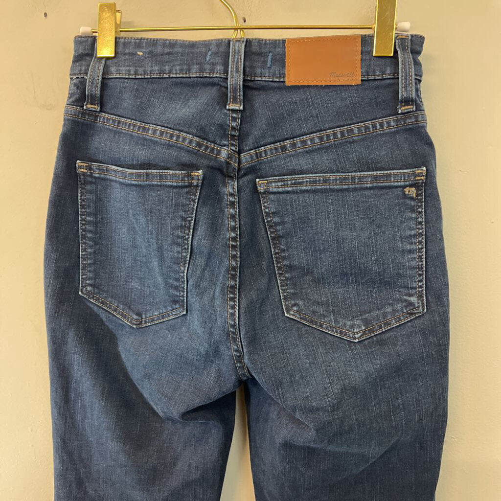 Madewell Dark Wash Curvy High Rise Skinny Leg Jeans 26