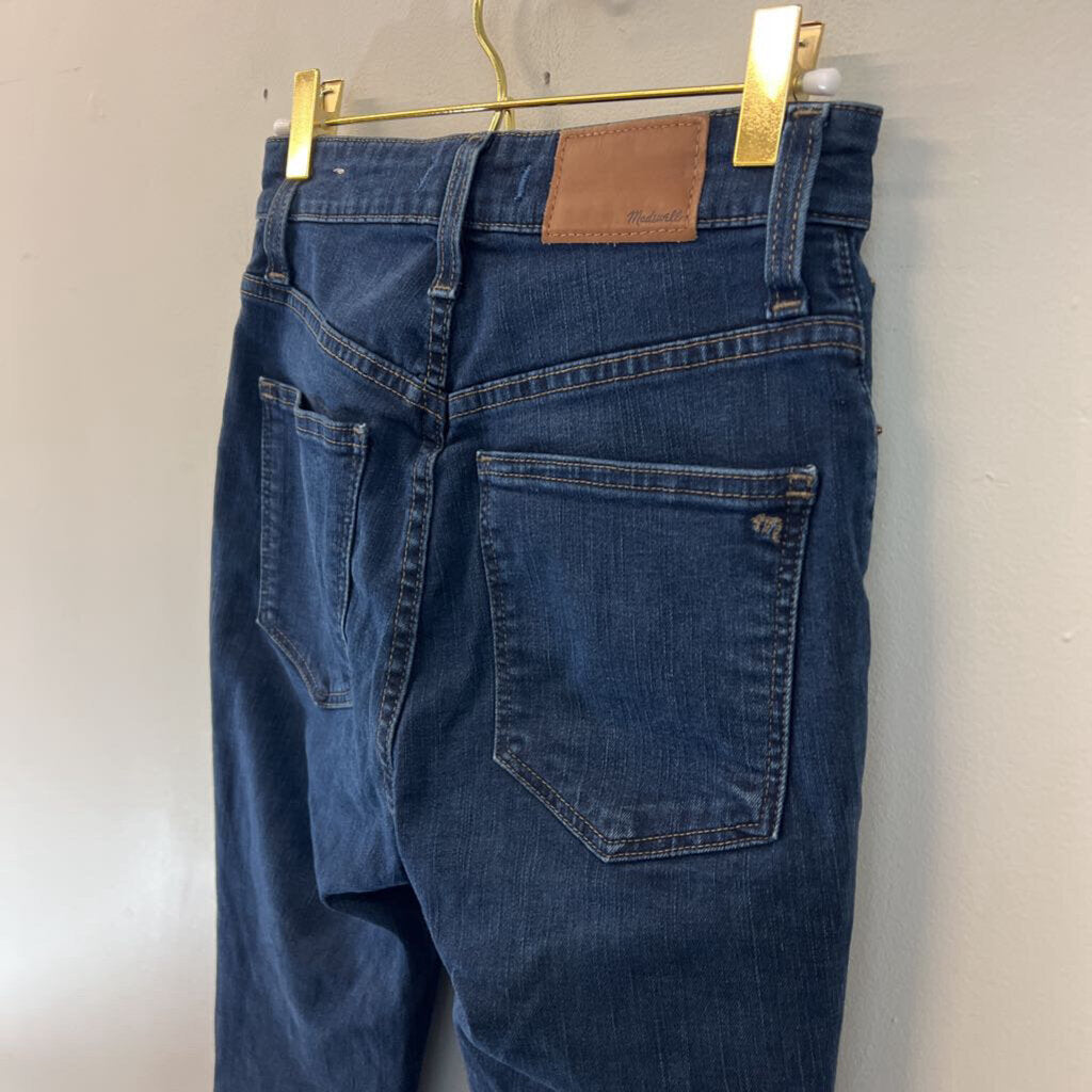 Madewell Dark Wash Curvy High Rise Skinny Leg Jeans 26