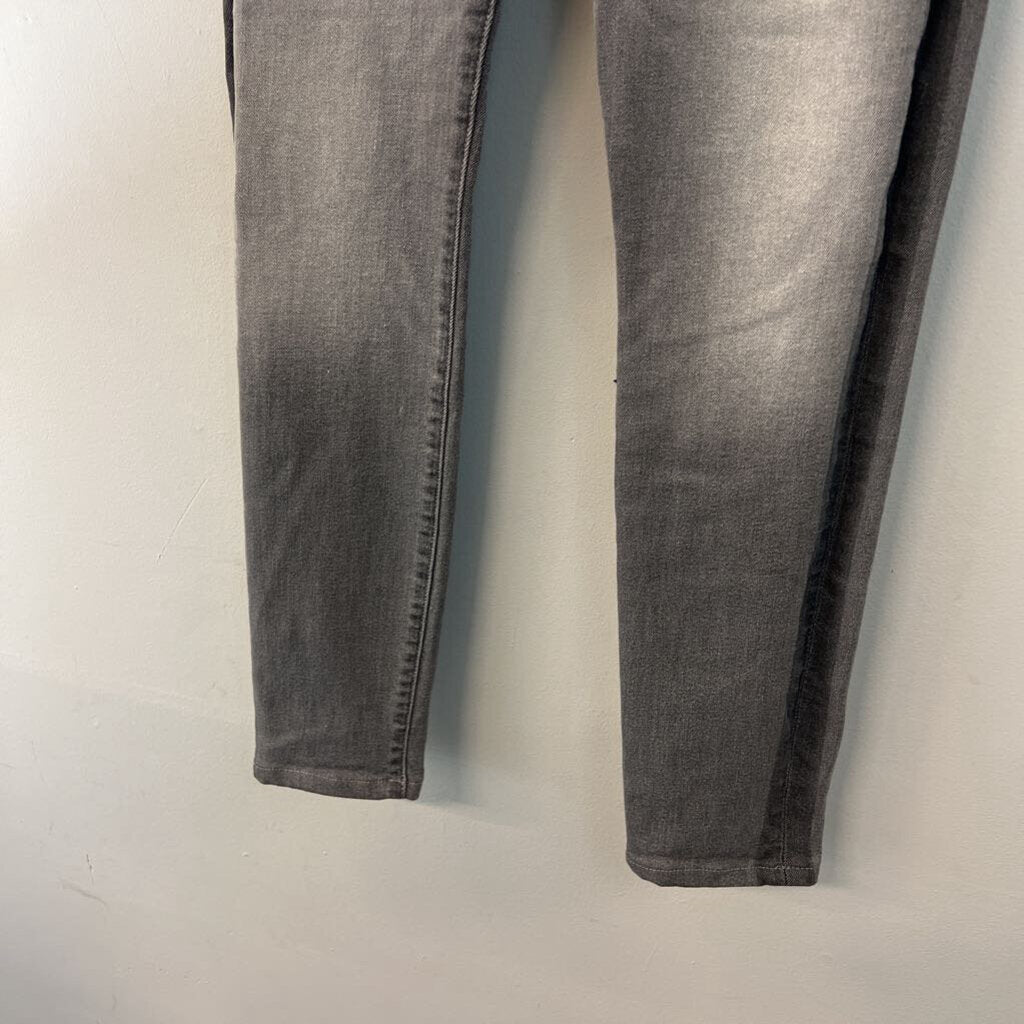 Mother Grey Denim The Swooner Jeans 27