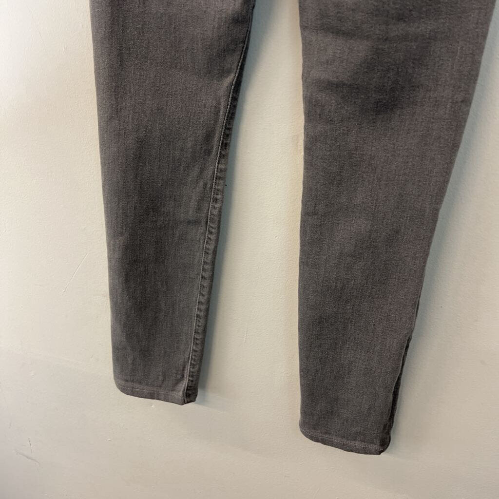 Mother Grey Denim The Swooner Jeans 27