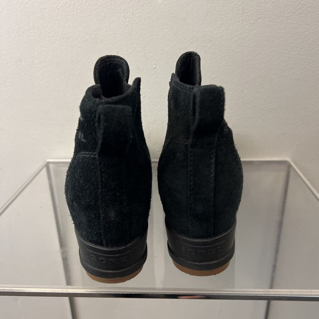 Sorel Black Evie Booties 7