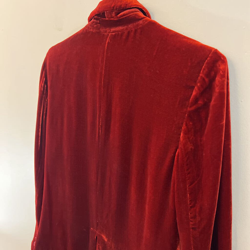Sundance Red Velvet Blazer Jacket 4