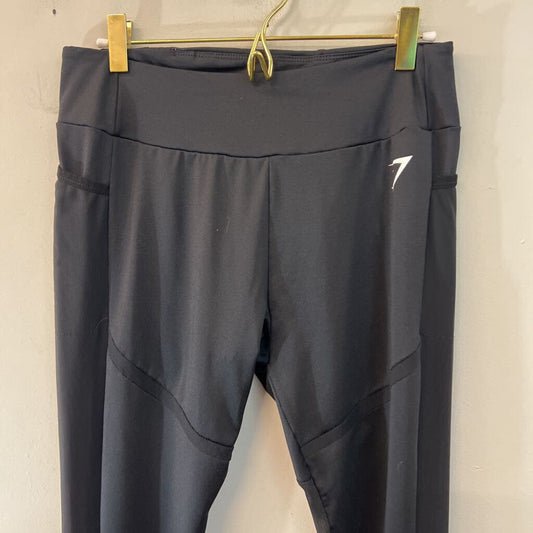 Gym Shark Black Full Length Leggings Large