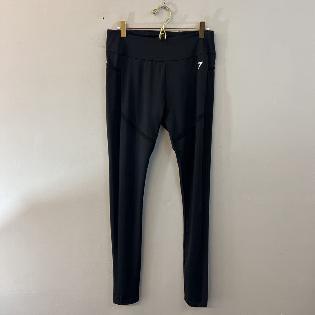 Gym Shark Black Full Length Leggings Large